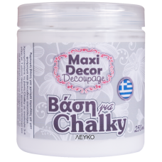 Βάση για Χρώματα Κιμωλίας Chalky Maxi Decor 250ml Λευκή_BCH22008638